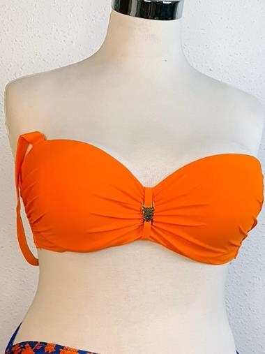Top bikini "S730TG1" | Kosailusión tienda de lencería tallas grandes, bikinis, bañadores y asesoramiento de talla 