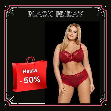 OFERTAS LENCERÍA TALLAS GRANDES DURANTE EL BLACK FRIDAY | Kosailusión tienda de lencería tallas grandes, bikinis, bañadores y asesoramiento de talla 
