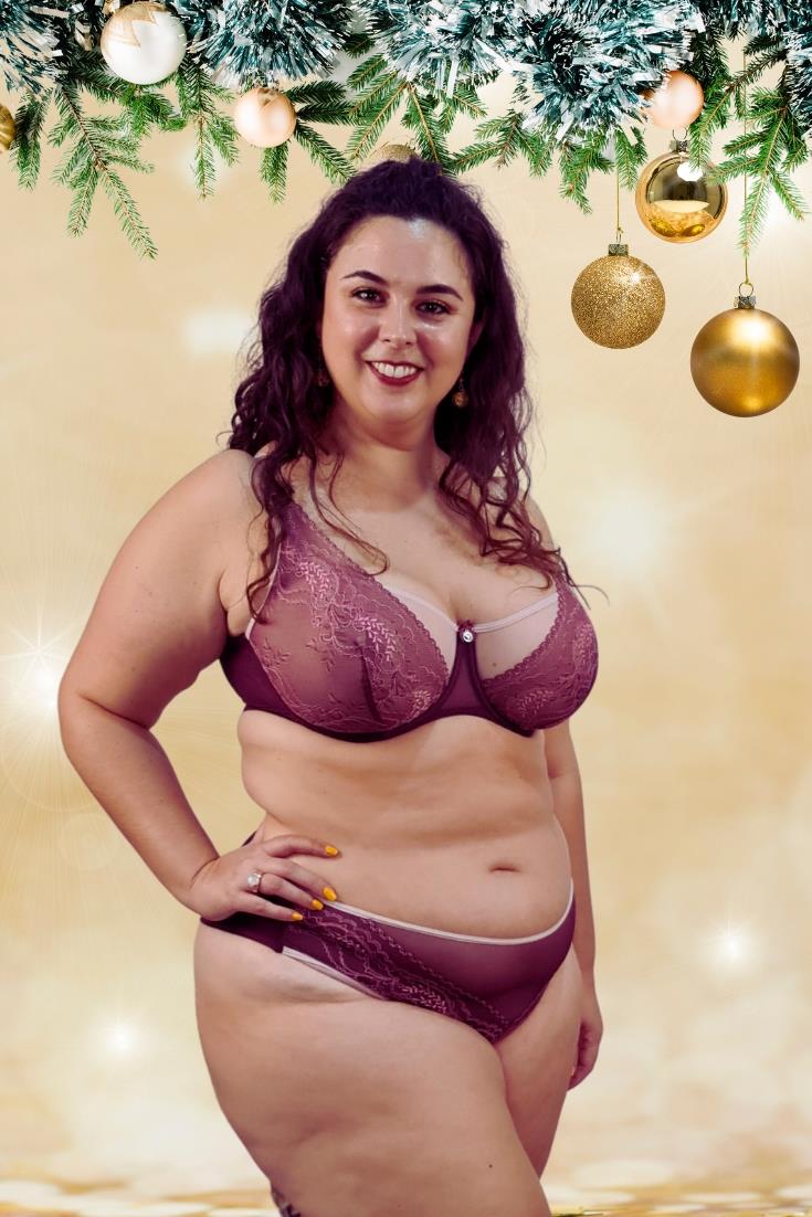 Conjunto ASTERIA | Kosailusión tienda de lencería tallas grandes, bikinis, bañadores y asesoramiento de talla 