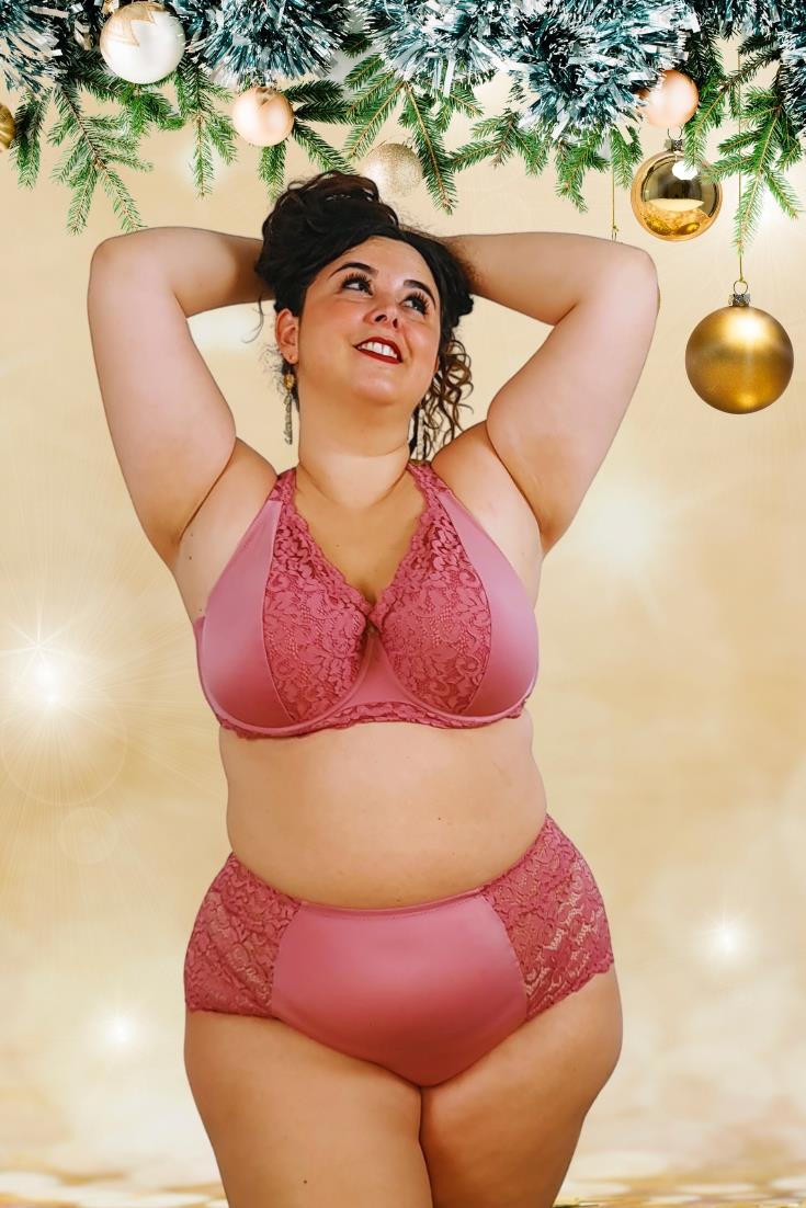 Conjunto "COTTON ELLA" | Kosailusión tienda de lencería tallas grandes, bikinis, bañadores y asesoramiento de talla 
