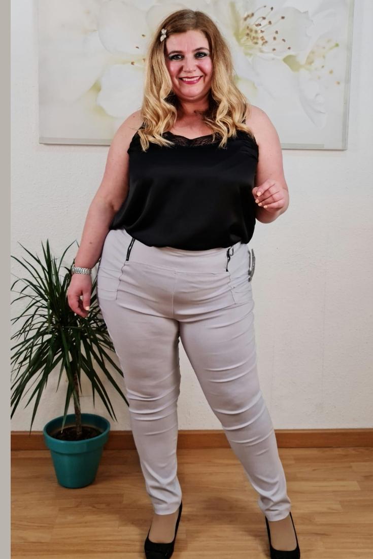 Pantalones tallas grandes mujer (15 artículos)