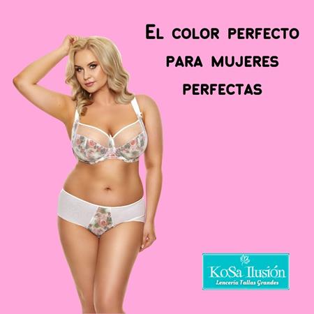 El color perfecto para mujeres perfectas | Kosailusión tienda de lencería tallas grandes, bikinis, bañadores y asesoramiento de talla 