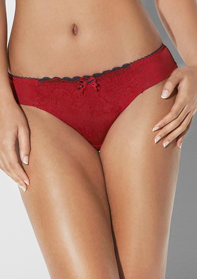 SEXY TANGA DE TUL EMMA EN ROJO O NEGRO 