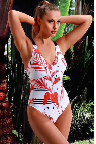 Bañador sin aros "RF77" | Kosailusión tienda de lencería tallas grandes, bikinis, bañadores y asesoramiento de talla 