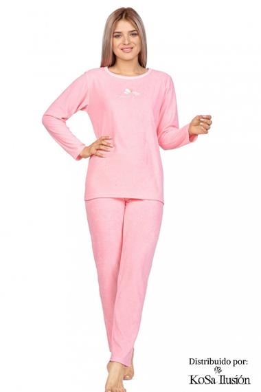 Pijama de felpa " 969 " | Kosailusión tienda de lencería tallas grandes, bikinis, bañadores y asesoramiento de talla 