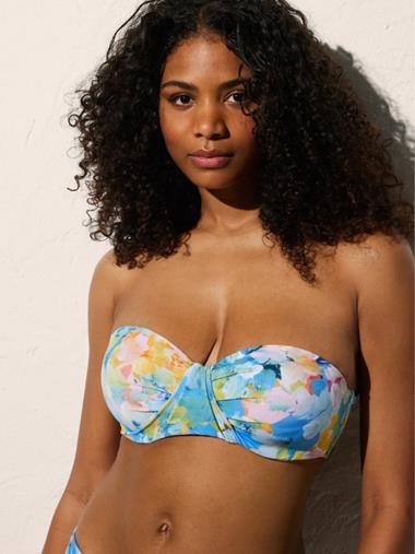 Top bikini sin tirantes "82492" | Kosailusión tienda de lencería tallas grandes, bikinis, bañadores y asesoramiento de talla 