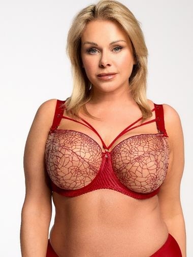 Sujetador rojo tallas grandes (20 artículos)