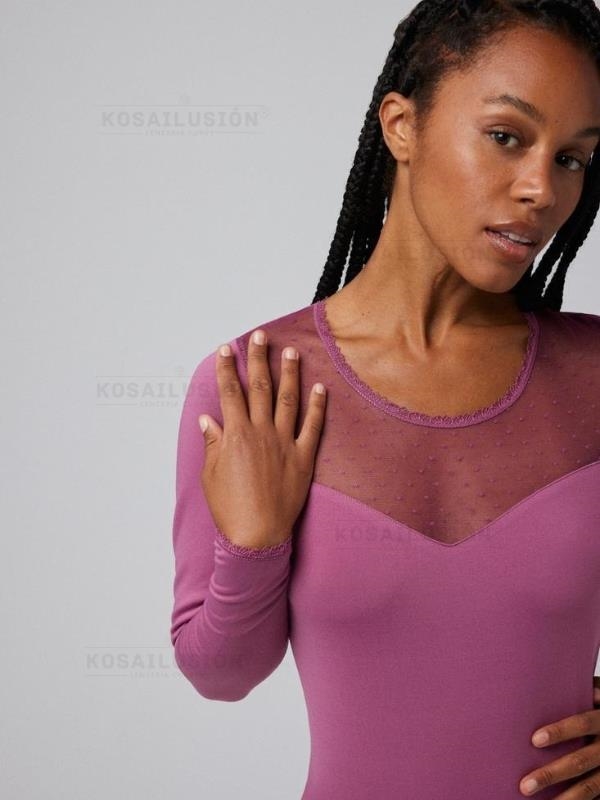 Camisetas termicas manga larga mujer (12 artículos)