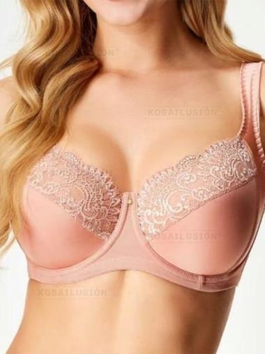 Sujetador sin relleno "VIKTORIA" | Kosailusión tienda de lencería tallas grandes, bikinis, bañadores y asesoramiento de talla 
