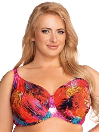 Top bikini TROPICANA | Kosailusión tienda de lencería tallas grandes, bikinis, bañadores y asesoramiento de talla 