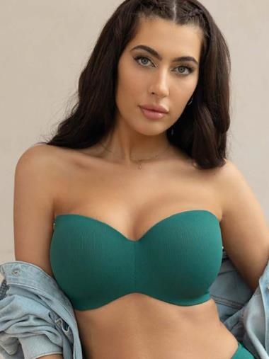 Top bikini balconette "TARIFA" | Kosailusión tienda de lencería tallas grandes, bikinis, bañadores y asesoramiento de talla 