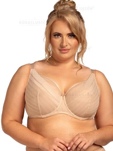 Sujetador sin relleno "ALIZEE" | Kosailusión tienda de lencería tallas grandes, bikinis, bañadores y asesoramiento de talla 