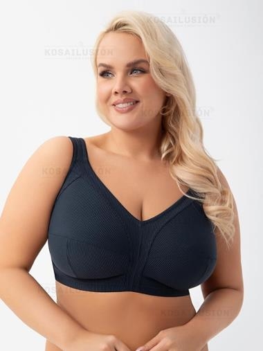 Sujetador reductor sin aros NELA | Kosailusión tienda de lencería tallas grandes, bikinis, bañadores y asesoramiento de talla 