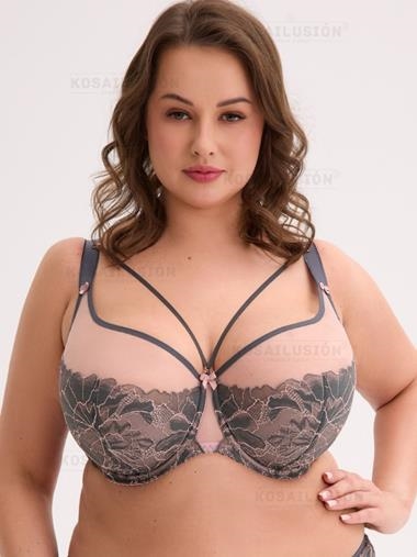 Sujetador semi-acolchado PRIYA | Kosailusión tienda de lencería tallas grandes, bikinis, bañadores y asesoramiento de talla 