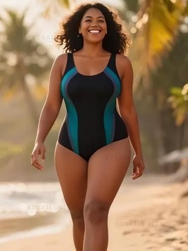 Bañador deportivo  | Kosailusión tienda de lencería tallas grandes, bikinis, bañadores y asesoramiento de talla 