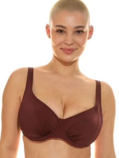 Top bikini con aros sin relleno FJS140 | Kosailusión tienda de lencería tallas grandes, bikinis, bañadores y asesoramiento de talla 