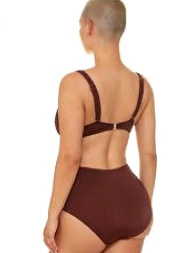 Bikini color chocolate tallas grandes (30 artículos)
