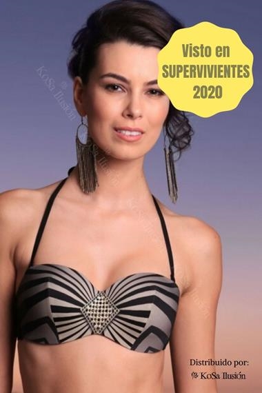 Sujetador de bikini balconette "FS2458" | Kosailusión tienda de lencería tallas grandes, bikinis, bañadores y asesoramiento de talla 