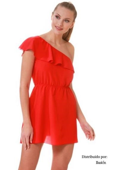 Vestido de playa "RFQ22" | Kosailusión tienda de lencería tallas grandes, bikinis, bañadores y asesoramiento de talla 