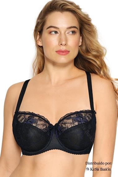 Sujetador sin relleno "BARBARA" | Kosailusión tienda de lencería tallas grandes, bikinis, bañadores y asesoramiento de talla 