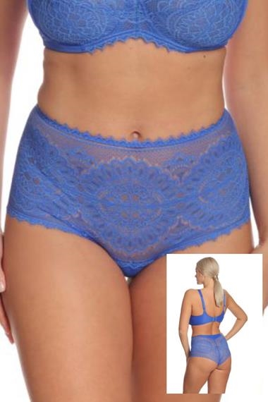 Braga alta tipo culotte "D2134" | Kosailusión tienda de lencería tallas grandes, bikinis, bañadores y asesoramiento de talla 