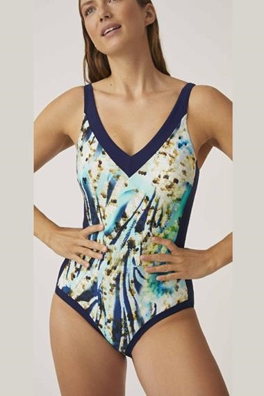 Bañador reductor "73392" | Kosailusión tienda de lencería tallas grandes, bikinis, bañadores y asesoramiento de talla 
