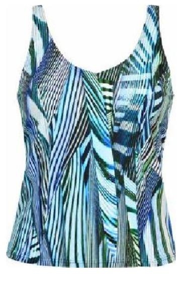Tankini "77051" | Kosailusión tienda de lencería tallas grandes, bikinis, bañadores y asesoramiento de talla 