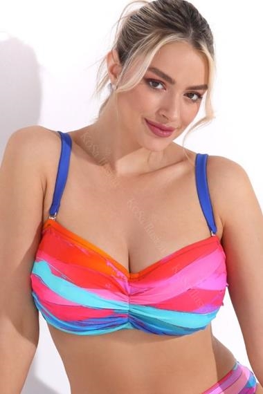 Sujetador de bikini con aros "VIVA LA VIDA" | Kosailusión tienda de lencería tallas grandes, bikinis, bañadores y asesoramiento de talla 