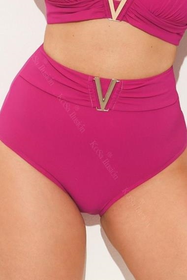Braga de bikini alta "FJD14.U" | Kosailusión tienda de lencería tallas grandes, bikinis, bañadores y asesoramiento de talla 